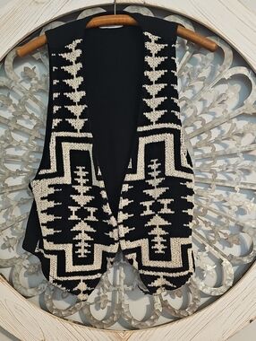 Brenda French Knit Vest.